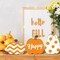 6 Pieces Fall Pumpkin Wooden Cutouts with Ropes 3 Designs Unfinished Pumpkin Shaped Table Wooden Signs for Fall Thanksgiving Halloween Tiered Tray Decor: Home, Kitchen, and Office DIY Craft